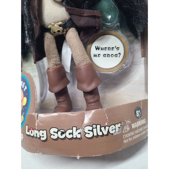 Planet Sock Monkey Long Sock Silver- NEW In Box- RARE - Picture 2 of 8